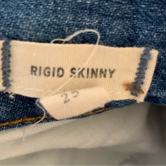 5for20 Madewell rigid skinny distressed high waisted jeans - Picture 9 of 11